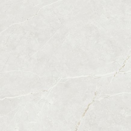 Enigma White Polished Porcelain Tile - 600x600mm