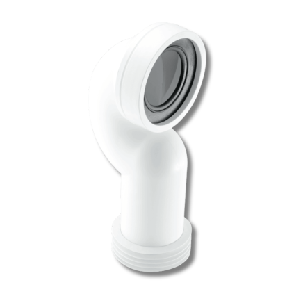 McAlpine 90 Degree Space Saving Adjustable WC Connector - WC-CONQ