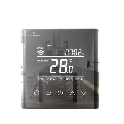 Curve Reflective Wi-Fi Touchscreen Thermostat