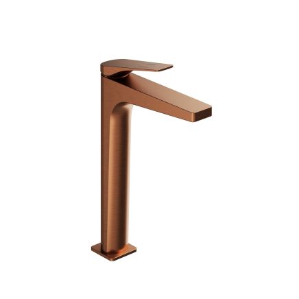 Riven Brushed Bronze Tall Basin Mono Tap