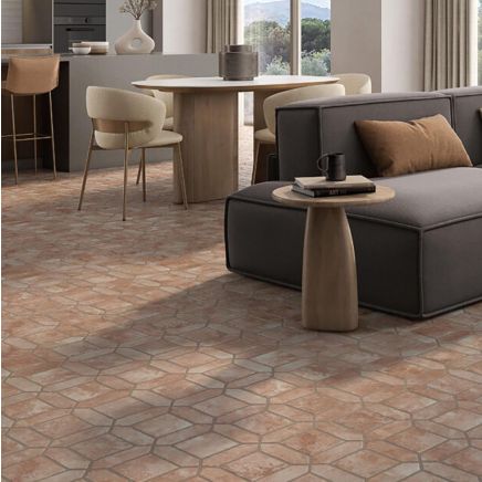 Adelfia Coto Matt Terracotta Tile 600x400mm