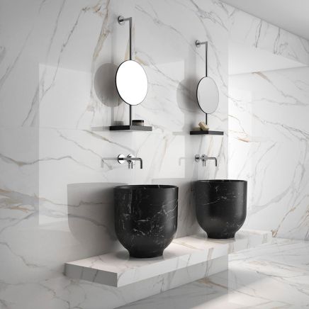 Polar Gold Polished Porcelain Tile 600x1200mm