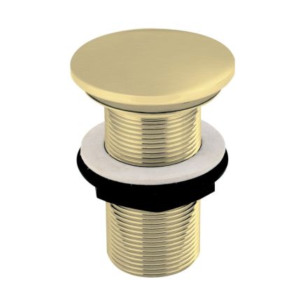 Brushed Gold Free Running Basin Waste