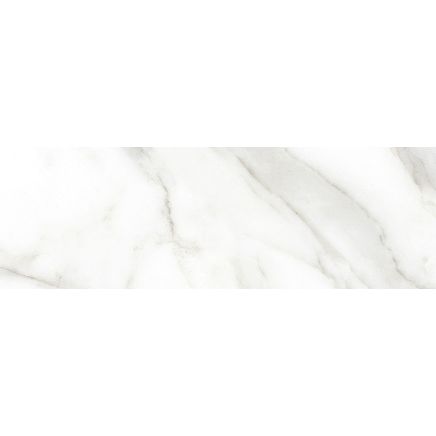 Marbella Calacatta Gloss Porcelain Brick Tile 300x100mm