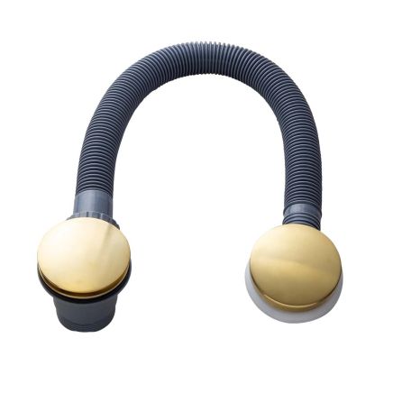 Brushed Gold Click Clack Bath Waste