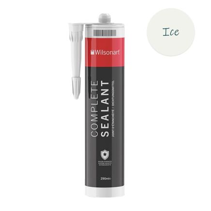 Vero Shower Wall Panel Ice Colour Match Silicone Sealant