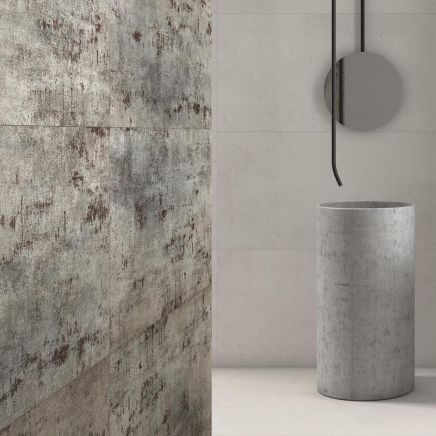 Metallica Steel Lappato Porcelain Tile 300x600mm