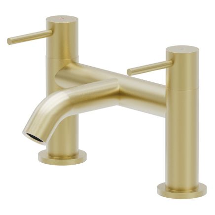 Elora Brushed Gold Bath Filler Tap