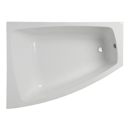 Carron Clipper Right Hand Carronite Corner Bath 1200x1575mm