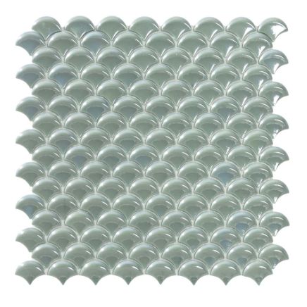 Turbot Jade Gloss Mosaic 317x324mm