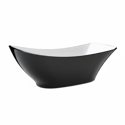 Eton Black Galaxy Freestanding Acrylic Bath 1750x750mm