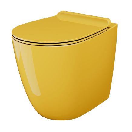 Verity Narciso Gloss Back to Wall Toilet with CycloFlush