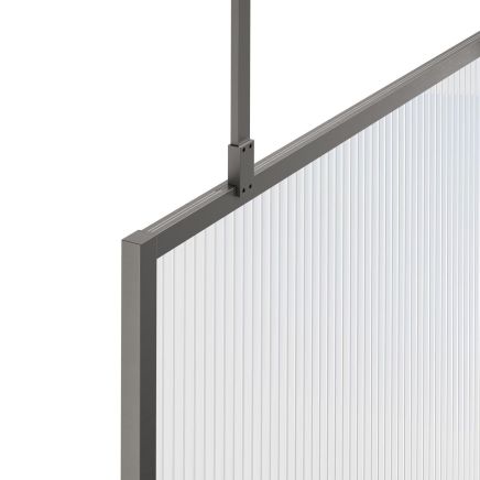 Amien Gunmetal Shower Screen Ceiling Support Arm 800mm