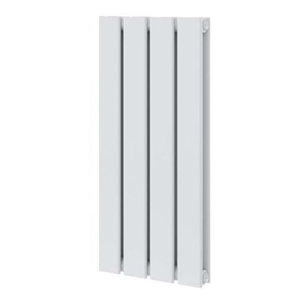 Perth White Double Vertical Flat Panel Radiator 600x272mm