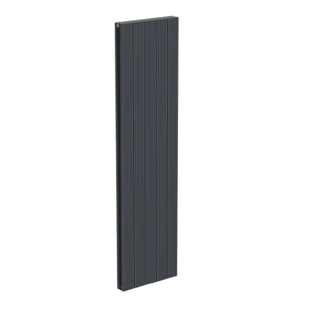 Tesoro Anthracite Textured Double Reversible Aluminium Radiator 1800x475mm