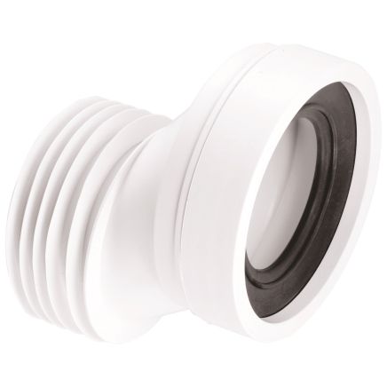 McAlpine 40mm Offset WC Connector - WC-CON4A