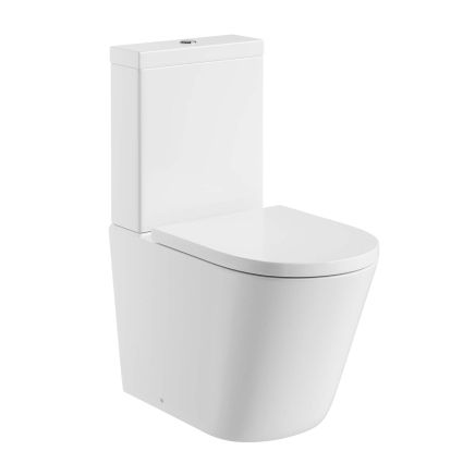 Elise CycloFlush Close Coupled Toilet with Soft Close Seat