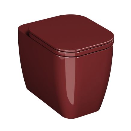 Micheli Rubino Rimless Back to Wall Toilet with Soft Close Seat