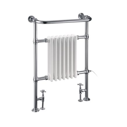 Burlington Trafalgar White Traditional Radiator 950x642mm
