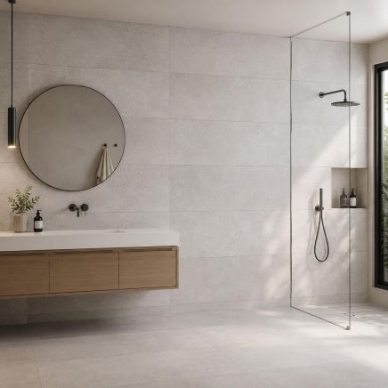 San Diego Grey Stone Porcelain Tile 1000x500mm