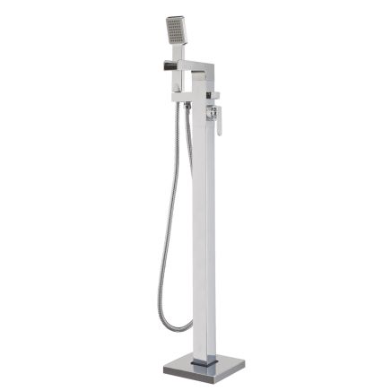 Citrus Chrome Freestanding Waterfall Bath Shower Mixer Tap