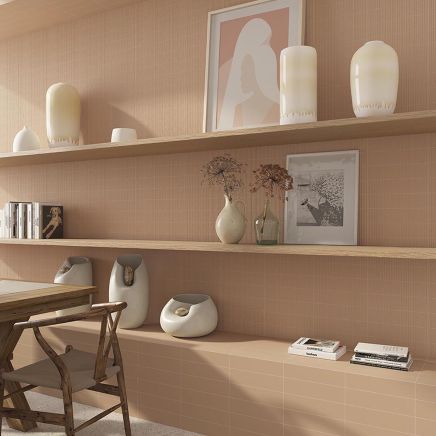Viera Coto Brown Matt Ceramic Brick Tile - 75x300mm