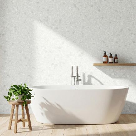 Bushboard Nuance Frost Postformed Waterproof Shower Wall Panel 1200mm