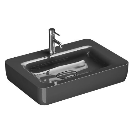 Micheli Grafite Gloss 700mm Wall Hung Basin
