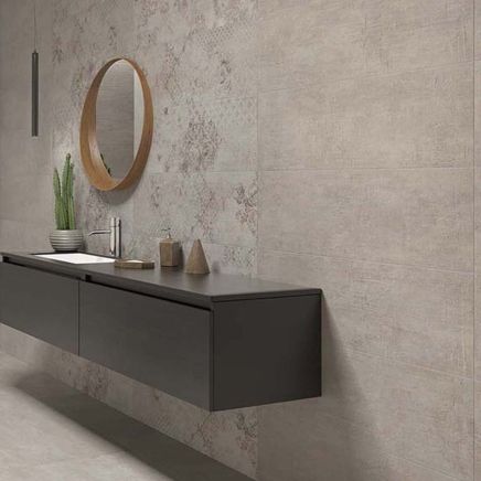 Peddle Topo Decor Matt Ceramic Tile 315x1000mm