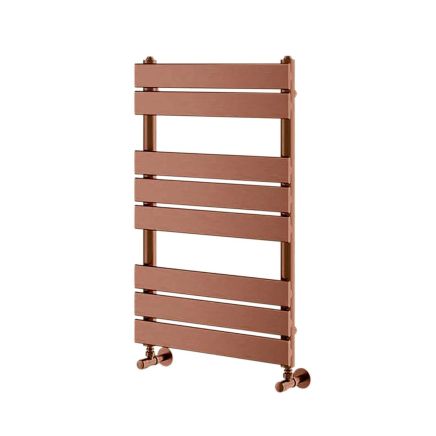 Brushed Bronze Heated Towel Rail - 800x500mm