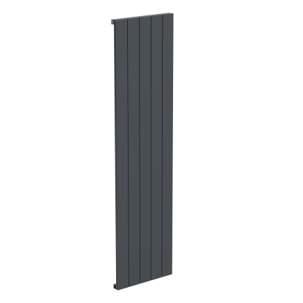 Tesoro Anthracite Single Linear Aluminium Radiator 1800x475mm