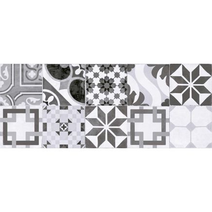 Keywood Gris Decor Ceramic Tile 200x500mm