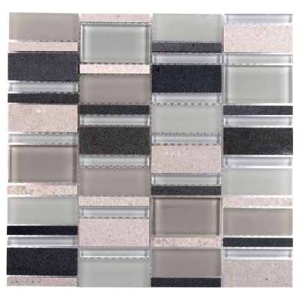 Foundation Cinder Mosaic 300x300mm