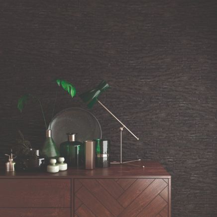 Centaur Black Matt Porcelain Tile 520x170mm