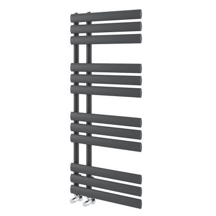 Rayner Grey Designer Heated Towel Rail 1130x500mm