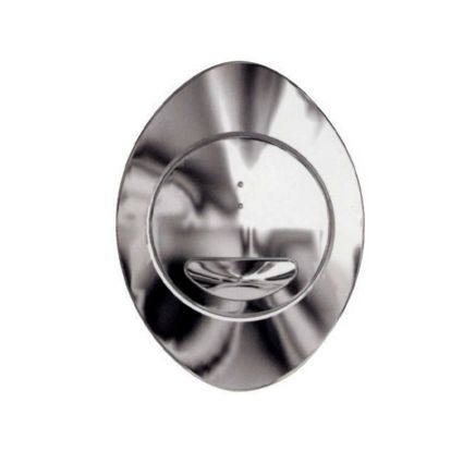 Apache Chrome Oval Dual Toilet Flush Button