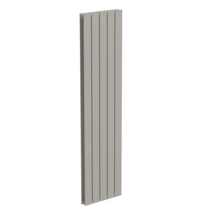 Livio Beige Vertical Double Panel Aluminium Radiator 1800x450mm