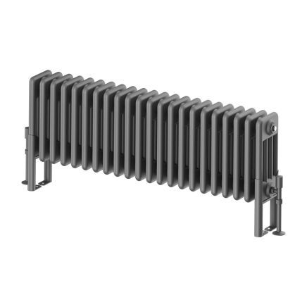 Upton Grey Quadruple Horizontal Column Radiator 300x1010mm