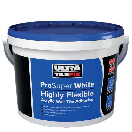 ProSuper White Ready Mix Wall Adhesive 15kg