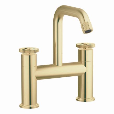 Urban Brushed Gold Bath Filler Tap
