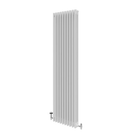 Upton White Triple Vertical Traditional Column Radiator 1800x470mm