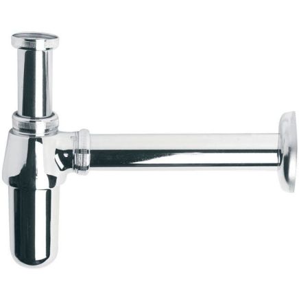Standard Chrome Basin Bottle Trap