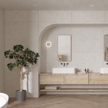 Matterhorn Bone Matt Porcelain Tile 900x900mm