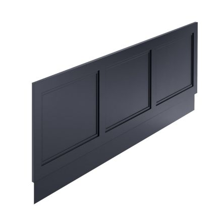 Traditional Midnight Grey Front Bath Panel 1700mm