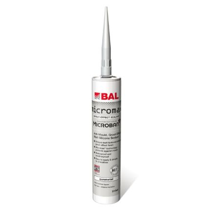 BAL Micromax Grout-Effect Sealant – Gunmetal 310 ml