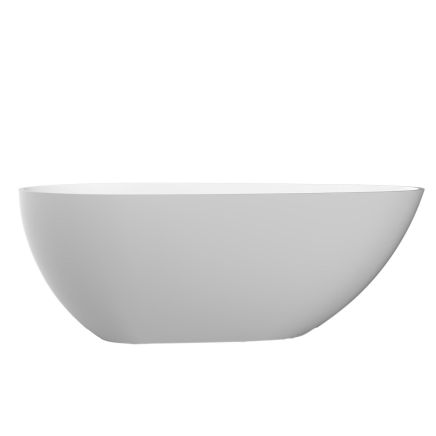 Skye White Freestanding Stone Slipper Bath 1700x850mm