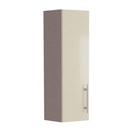 Surrey Mussel Gloss Single Door Fitted Furniture Cabinet 200mm