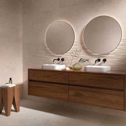 Cragstone Sand Matt Porcelain Tile - 900x900mm