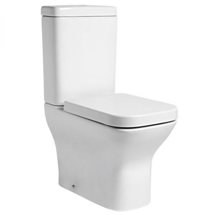 Tavistock Structure Fully Enclosed Closed Coupled Toilet with Soft Close Seat
