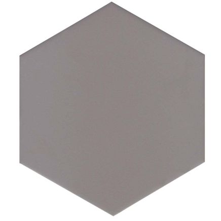 Sayle Matt Grey Hexagon Porcelain Tile 215x250mm